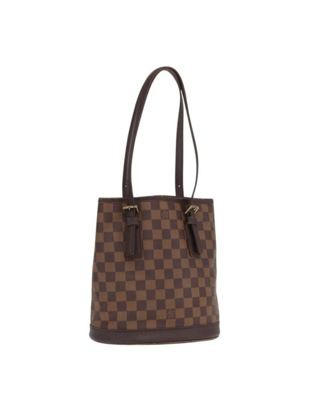 Authentic LOUIS VUITTON Damier Ebene Marais Shoulder Bag N42240 LV